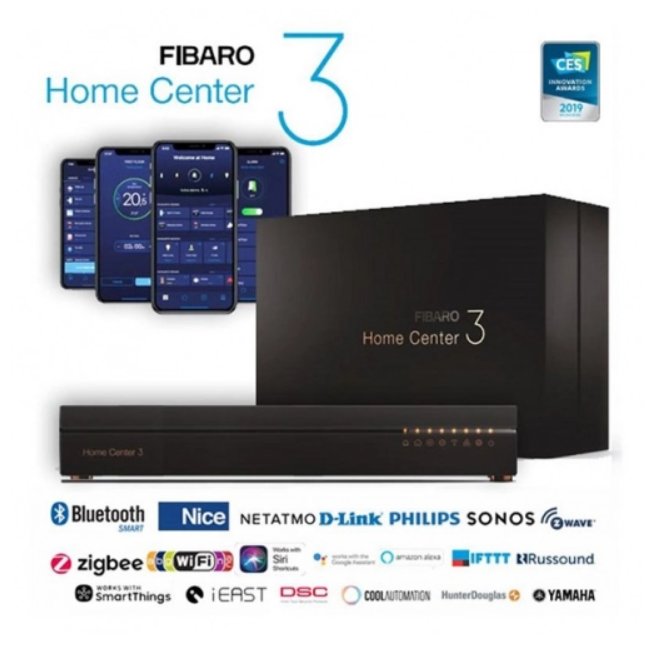 Контроллер Fibaro Home Center 3 FGHC3