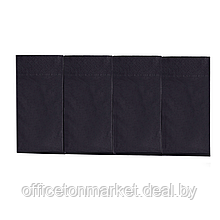 Салфетки бумажные "Бик-пак" 1/8 сложение, 200 шт, 33x33 см, черный