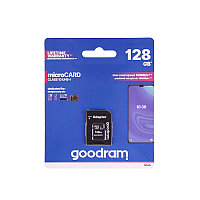 Карта памяти GOODRAM M1AA-1280R12 microSDHC 128Gb Class10 UHS I + ADAPTER (M1AA-1280R12)