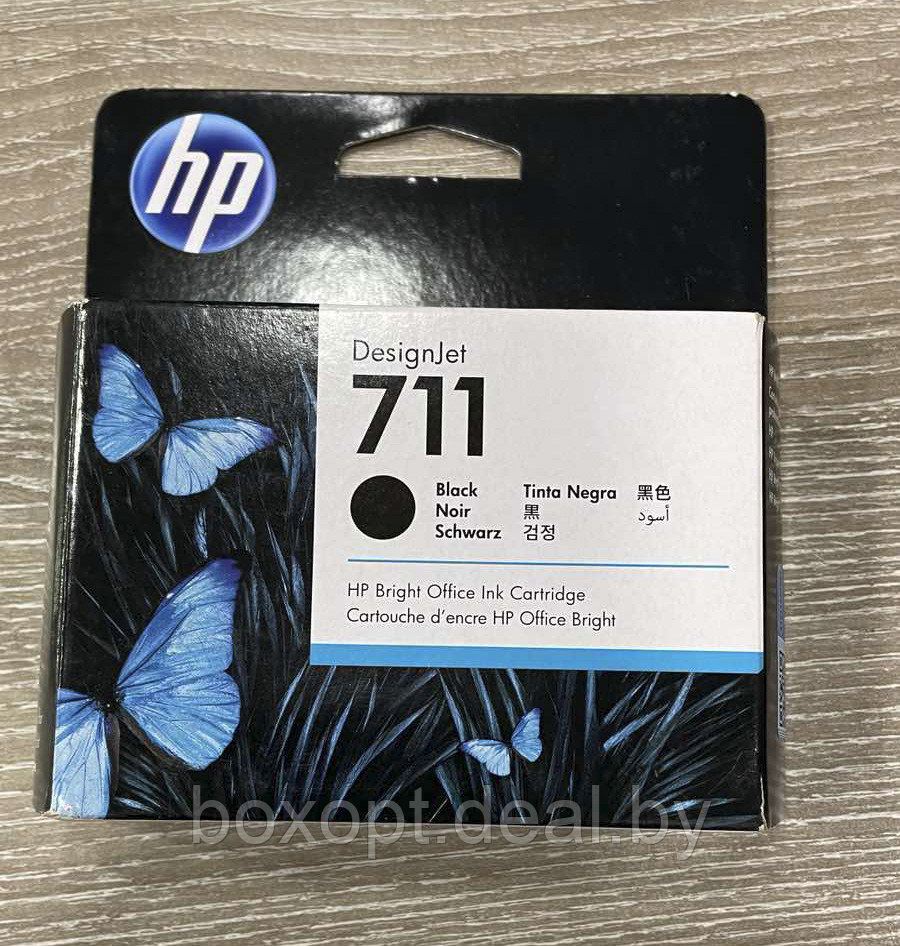 Картридж HP 711 CZ133A, Black, 80 мл (оригинал) - фото 2 - id-p191299454