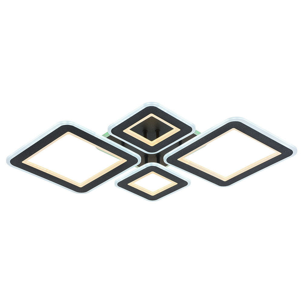 Светодиодная люстра 8882/2+2 GRP 104W+8W RGB