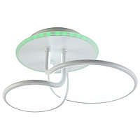 Светодиодная люстра 6006/2 WHT 58W+6,5W RGB