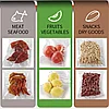 Вакуумный упаковщик (запайщик) продуктов Vacuum Sealer S (2 режима работы +5 пакетов в подарок), фото 6