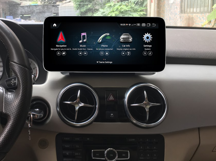 Штатное головное устройство Radiola для Mercedes Benz GLK (2013-2015) x204 NTG 4.5/4.7 Android 13 (6/128gb) - фото 1 - id-p191304085