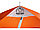 Зимняя палатка "Пингвин Зонт 4" Люкс (1-сл.) бело-оранжевый, фото 3