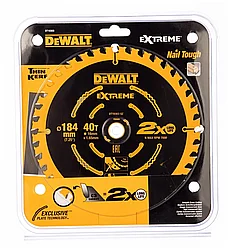 Пильный диск по дереву DeWALT Extreme DT10303-QZ (184х16 мм) 40 WZ