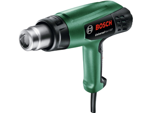 Термовоздуходувка BOSCH UniversalHeat 600 в кор. (1800 Вт, 3 скор., 50-600 °С, ступенч. рег.) - фото 1 - id-p191308030