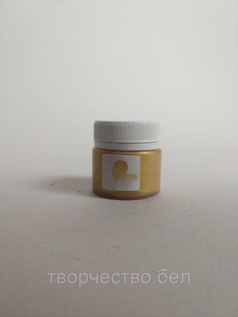 Жидкая эмаль декоративная Palizh цвет "Сусальное золото" , 20 мл