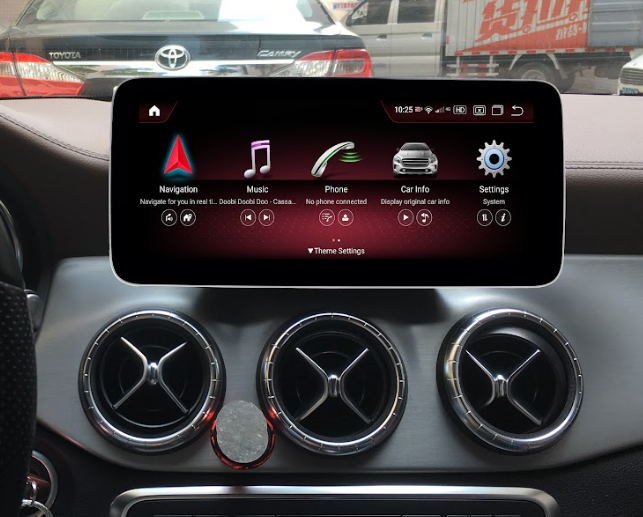 Штатное головное устройство Parafar для Mercedes-Benz CLA (2013-2015) NTG 4.5 экран 9" Android 12 - фото 3 - id-p166534572