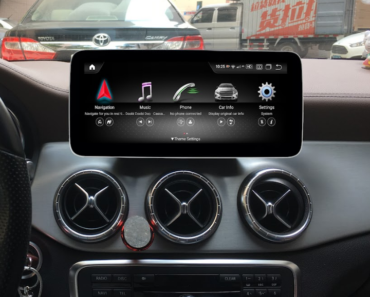 Штатное головное устройство Parafar для Mercedes-Benz CLA (2013-2015) NTG 4.5 экран 9" Android 12 - фото 1 - id-p166534572
