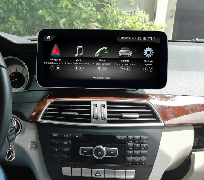 Штатное головное устройство radiola Android 12 для Mercedes C W204 NTG 4.5/7 (2011-2015)