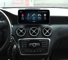 Штатное головное устройство Parafar для Mercedes Benz A class (2012-2015) w176 разрешение 1920*720 на Android