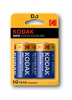 Элемент питания Kodak MAX LR20-2BL ( KD-2)