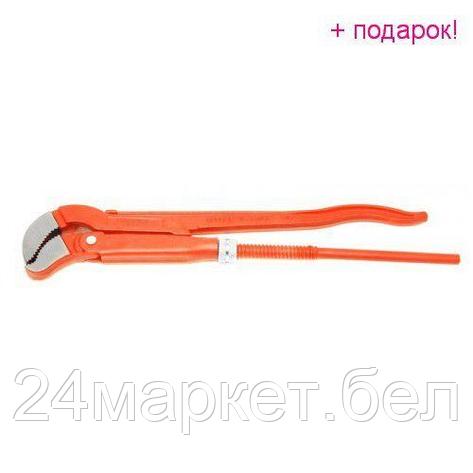 Ключ газовый 2" 45° (захват S-образный:100мм) F-684C22, фото 2