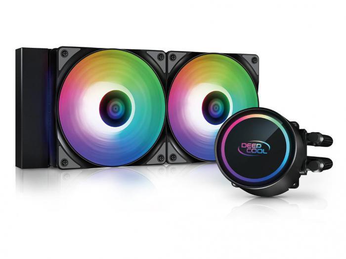 Водяное охлаждение DeepCool Gammaxx L240 A-RGB (Intel LGA2066/LGA1366/LGA1200/LGA2011/LGA1150 / AMD