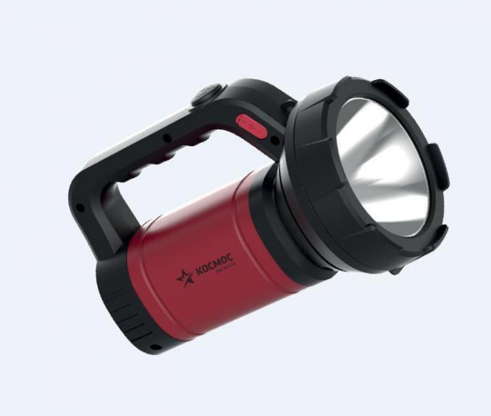 Фонарь-прожектор на аккумуляторе Ручной переносной светодиодный фонарик КОСМОС KOSAC8005WLITH - фото 1 - id-p188229190
