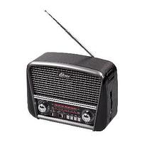 Портативный радиоприемник RITMIX BB29 мощный аналоговый аккумуляторный FM приемник ретро радио на батарейках
