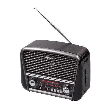 Портативный радиоприемник RITMIX BB29 мощный аналоговый аккумуляторный FM приемник ретро радио на батарейках - фото 1 - id-p188235802