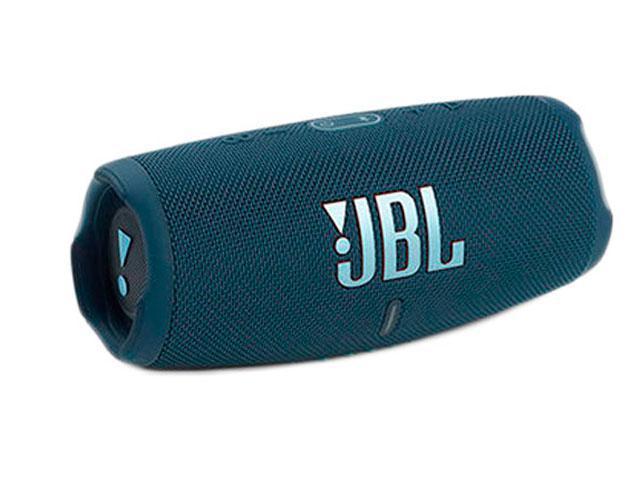 Портативная беспроводная Bluetooth акустическая колонка JBL Charge 5 синяя JBLCHARGE5BLU блютуз для телефона - фото 1 - id-p188925676