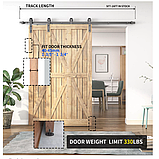 Система для раздвижных ЛОФТ-дверей BARNDOOR, арт.76.2107, фото 6