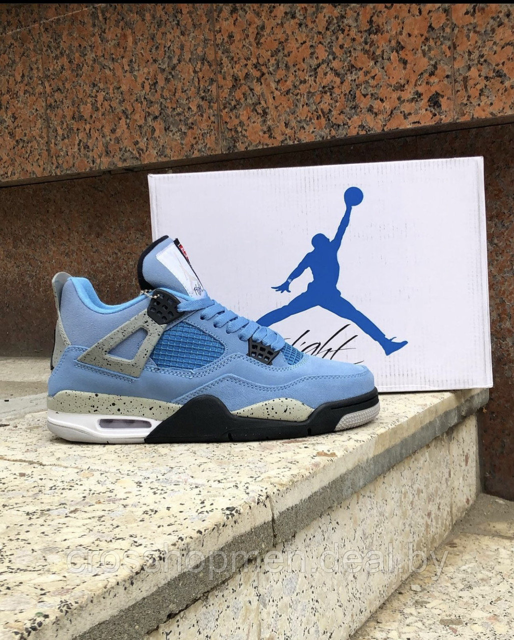 Кроссовки Nike X Off White Air Jordan 4 - фото 4 - id-p191333756