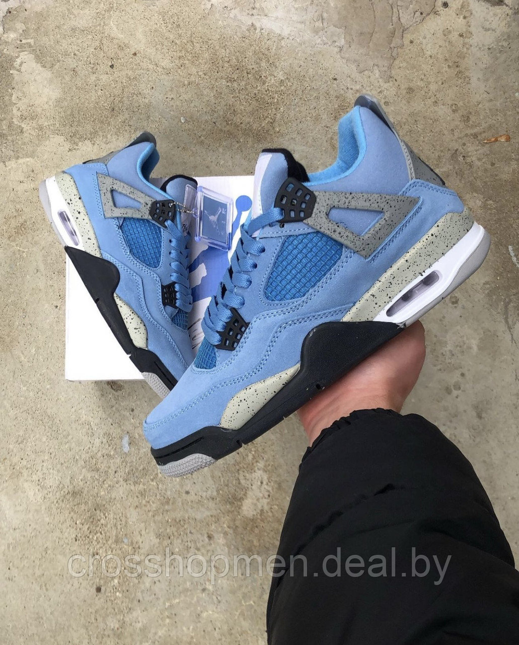 Кроссовки Nike X Off White Air Jordan 4 - фото 2 - id-p191333756