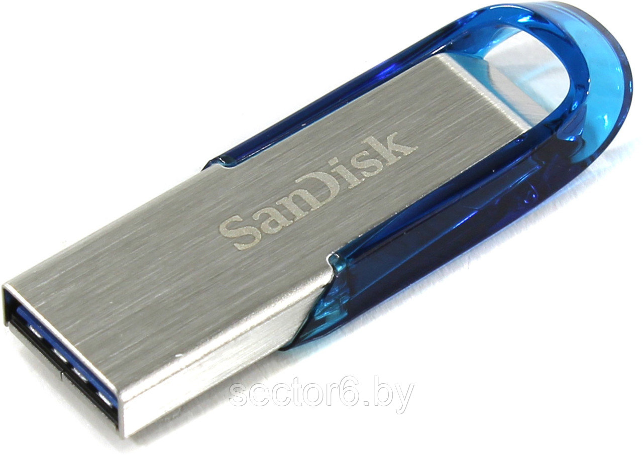USB Flash SanDisk Cruzer Ultra Flair CZ73 128GB [SDCZ73-128G-G46] - фото 1 - id-p191336192