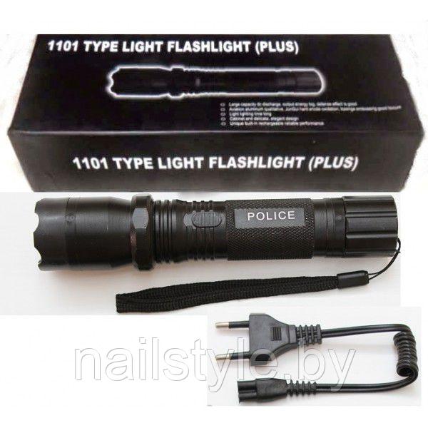 Фонарь-электрошокер 1101 Type Light Flashlight - фото 2 - id-p191336766