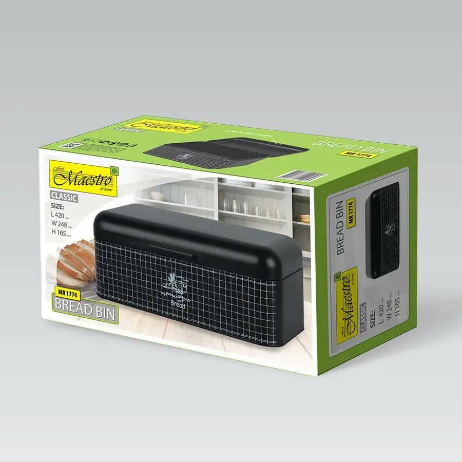 Хлебниц металлическая  Maestro   42×24,8×16,5 cм MR-1774