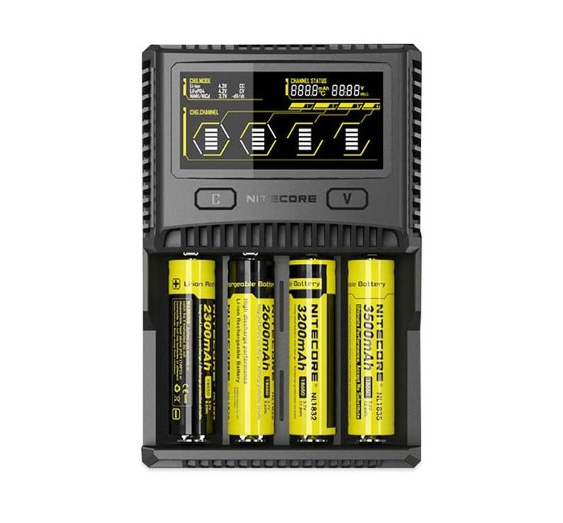 Зарядное устройство Nitecore SC4 EU - фото 2 - id-p191345488