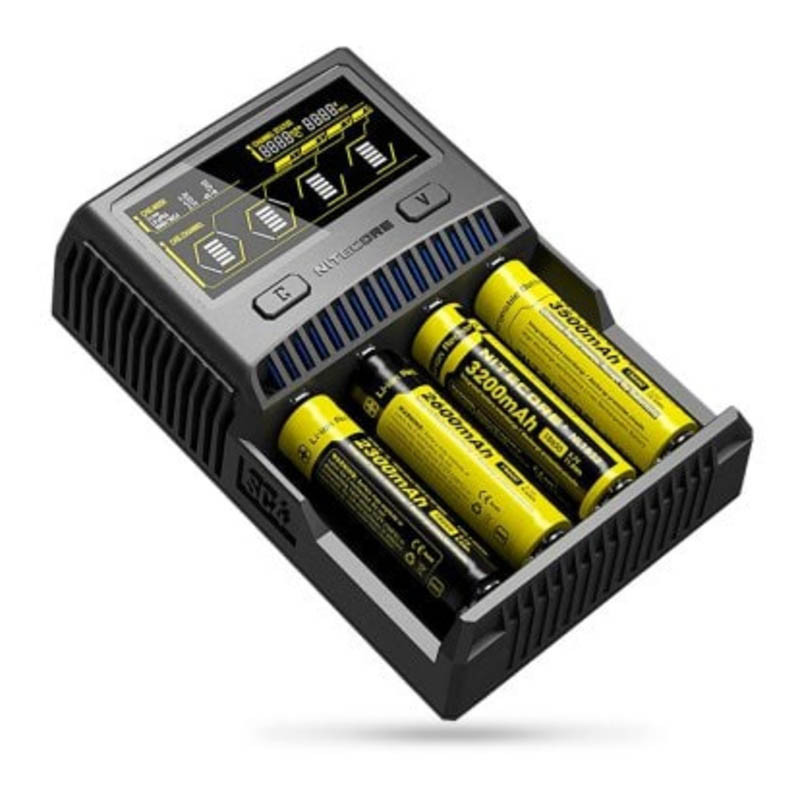 Зарядное устройство Nitecore SC4 EU - фото 3 - id-p191345488