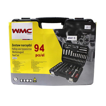 Набор инструментов 94пр, 1/4", 1/2" (6гр.) WMC TOOLS 4941-5, фото 2