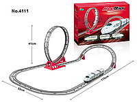 Детская железная дорога с мёртвой петлёй, арт.4111