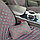 Модельные автонакидки на передние сиденья (льняной комплект) PREMIUM с боковой частью  ПОДУШКА в подарок, фото 4