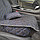 Модельные автонакидки на передние сиденья (льняной комплект) PREMIUM с боковой частью  ПОДУШКА в подарок, фото 5