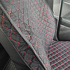 Модельные автонакидки на передние сиденья (льняной комплект) PREMIUM с боковой частью  ПОДУШКА в подарок, фото 3