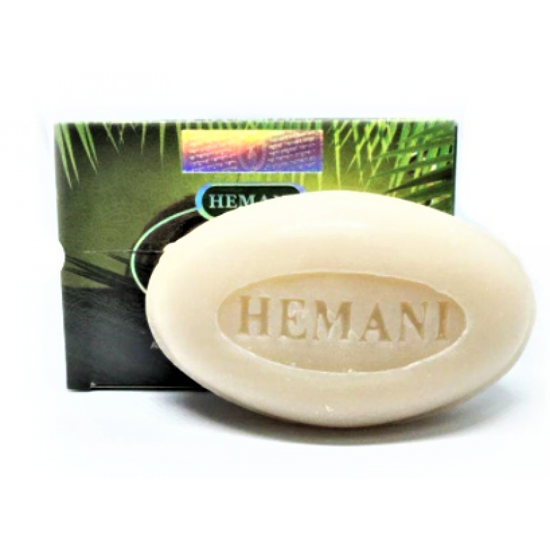Мыло Кокосовое Hemani Coconut Soap, 75гр - для чувствительной кожи - фото 1 - id-p191362710