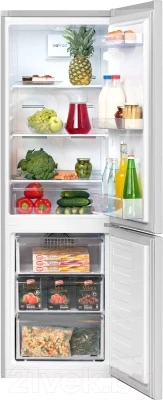 Холодильник с морозильником Beko RCNK270K20S - фото 3 - id-p191364512