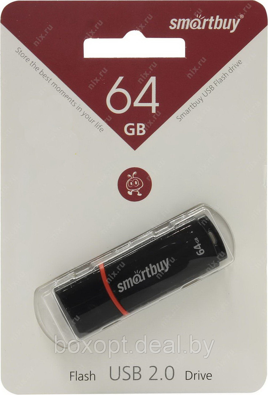 USB флэш-диск (накопитель) SmarBuy 64GB - фото 2 - id-p191376202