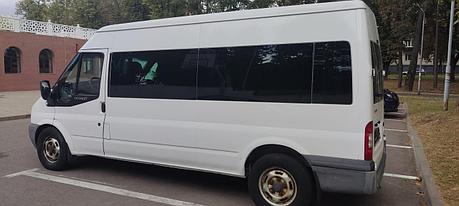 Аренда микроавтобуса Ford Transit пассажирский в длинной базе с большим багажным отделением от 140 руб, фото 2