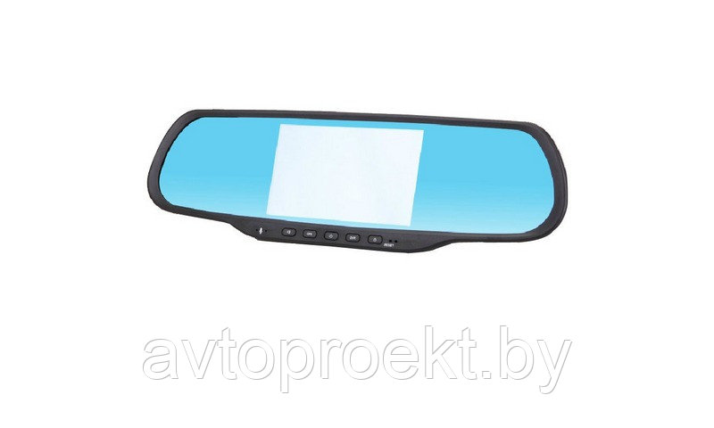 Автомобильный видеорегистратор-зеркало XPX 2 камеры с функцией парковки - фото 1 - id-p33505907