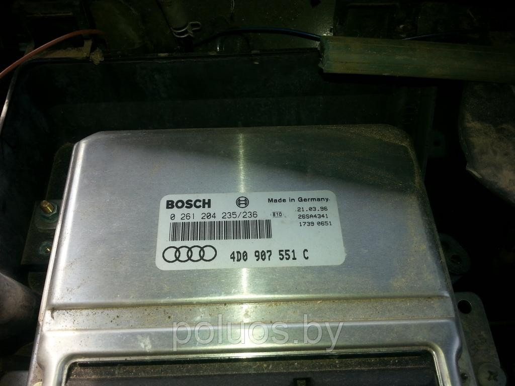 Блок управления Audi A8 d2 4D0907551C - фото 1 - id-p24290887