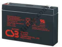 Аккумулятор для ИБП, игрушек 6V/7.2Ah CSB GP-672 F2, КНР - фото 1 - id-p370583