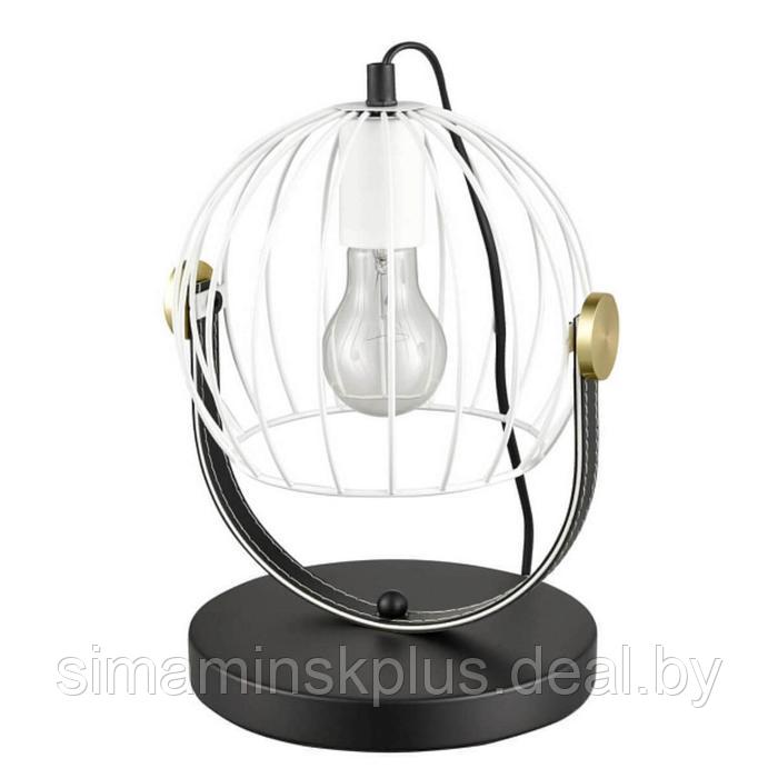 Настольная лампа Pasquale, 1x60Вт E27 , цвет чёрный, золото - фото 1 - id-p191471907