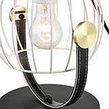 Настольная лампа Pasquale, 1x60Вт E27  , цвет чёрный, золото, фото 3