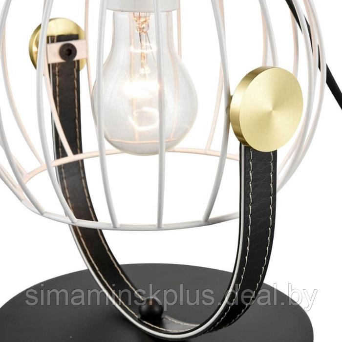 Настольная лампа Pasquale, 1x60Вт E27 , цвет чёрный, золото - фото 3 - id-p191471907