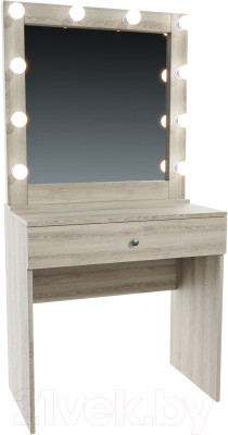 Туалетный столик с зеркалом Мир Мебели SV-11S с подсветкой