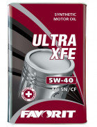 Моторное масло Favorit Ultra XFE 5W-40 Metal 5л