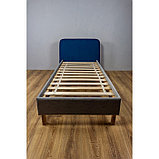 Кроватка «Седьмое небо» «Велутто», 160х80 см, цвет серый/синий, фото 3