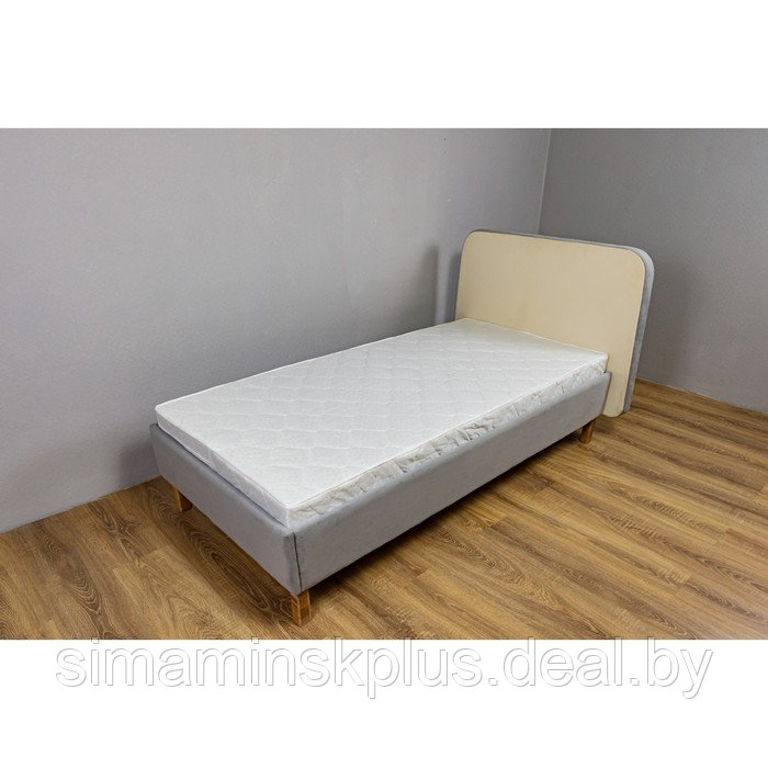 Кроватка «Седьмое небо» «Велутто», 160х80 см, цвет серый/бежевый - фото 2 - id-p191474985